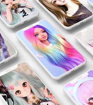 Cute Doll Wallpaper Screenshot 2