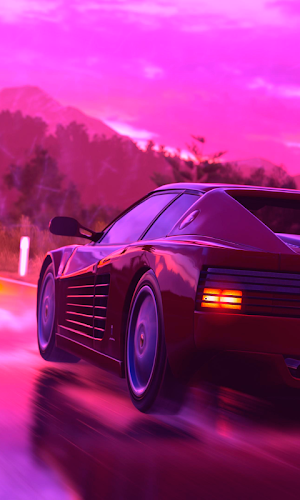 Neon Cars Live Wallpaper HD: backgrounds & themes Screenshot 0