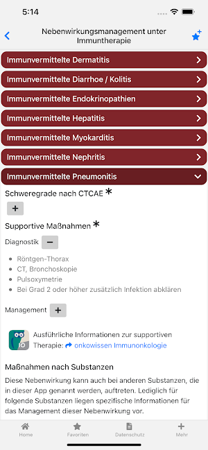 upper GI onkowissen Screenshot 3