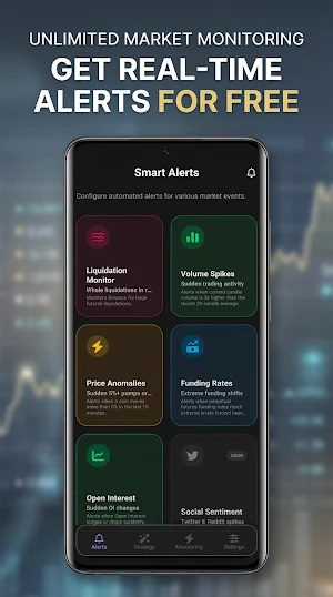 BitLogic Crypto Alert Screener Screenshot 0