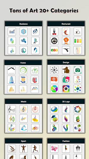 Logo Maker - 3D Logo designer , Logo Creator Screenshot 3