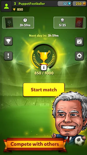 Puppet Football Card Manager CCG ⚽ Screenshot 2
