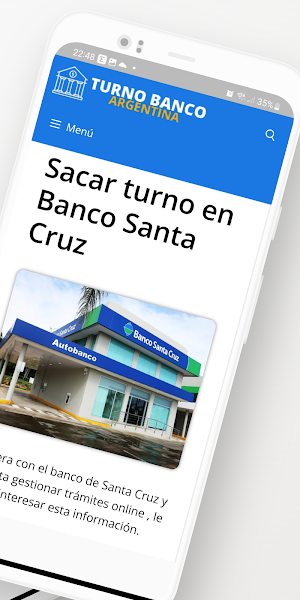 Cómo Sacar Turno - Bancos AR Screenshot 1