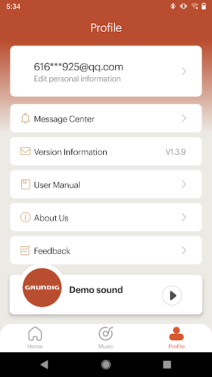 Grundig AudioHub Screenshot 3