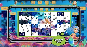 Princess Mermaid Puzzle Screenshot 3