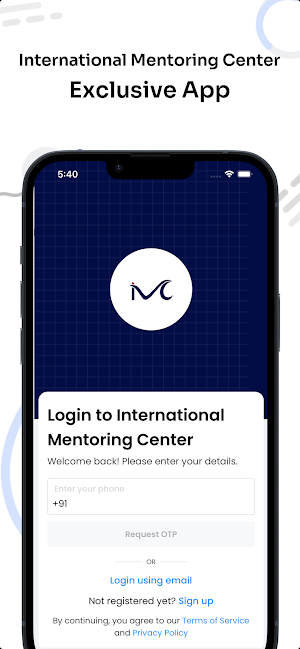 IMC Learning Portal Screenshot 0