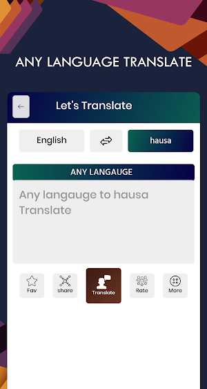 Hausa English Translator - Free Hausa dictionary Screenshot 3