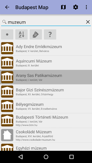Budapest Offline City Map Screenshot 2