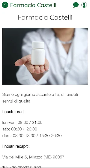 Farmacia Castelli Screenshot 2
