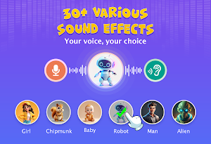 Voice Changer AI, Voice Effect Screenshot 1
