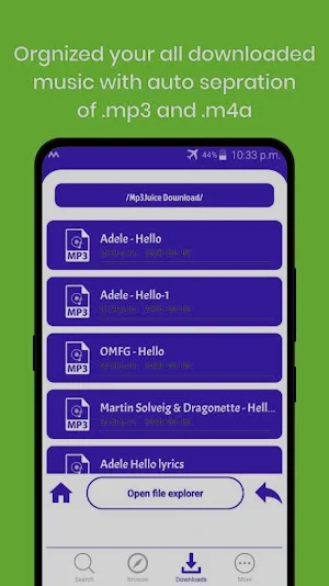 MP3 Music Downloader Screenshot 2
