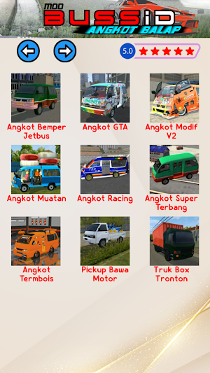 Mod Bussid Angkot Balap Screenshot 1