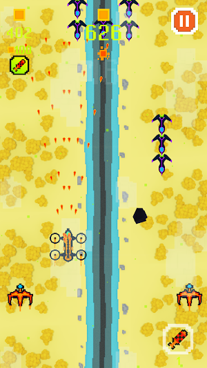 Pixel Sky Fighter Screenshot 2