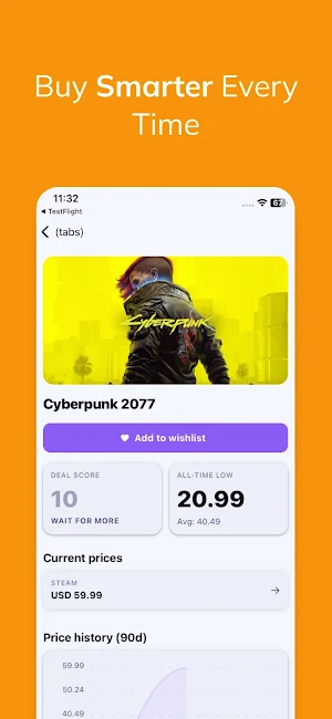 Game Deals Tracker Screenshot 1