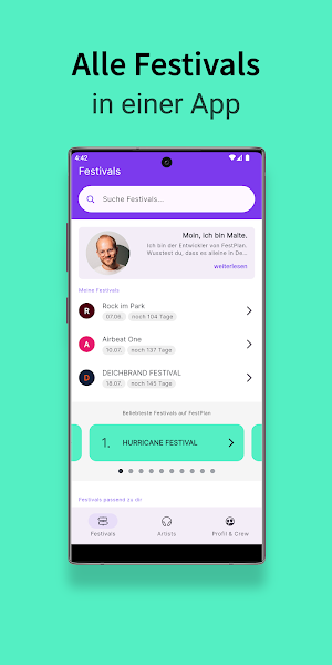 FestPlan: Festival Community Screenshot 0
