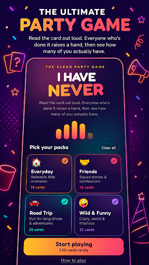 I have never - Party Game Screenshot 3