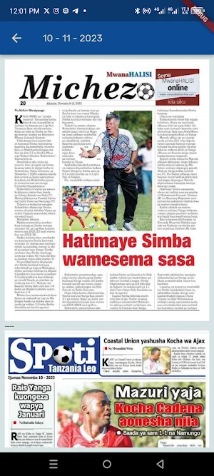 MAGAZETI TANZANIA - KILA SIKU Screenshot 3