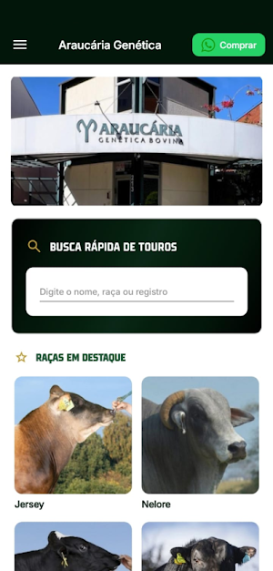 Araucária Genética Screenshot 0