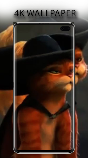 Puss In Boots wallpaper HD 4K. Screenshot 2