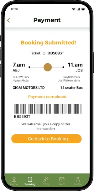 BusBooking App Screenshot 3