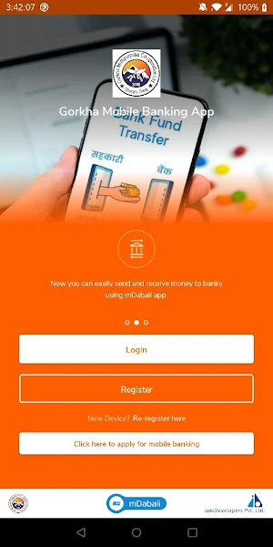 Gorkha Mobile Banking App Screenshot 1