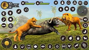 Lion Game 3d Wild Animal Games Screenshot 2