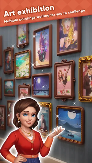 Mary's Gallery : Block Jigsaw Screenshot 1