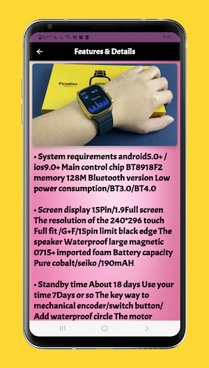 G9 Pro Smart Watch guide Screenshot 1