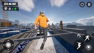 Only Going Up Parkour Rooftop Screenshot 1