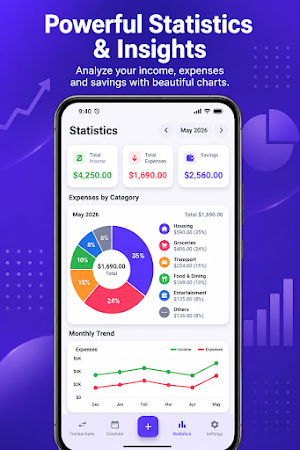 Smart Expense Tracker Screenshot 1