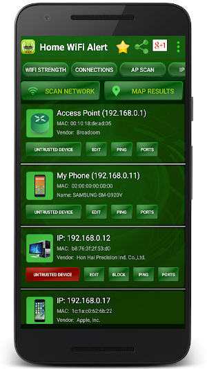 Wifi Analyzer- Home & Office Wifi Security Screenshot 0