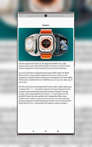 Smart watch ultra 8 Guide Screenshot 1