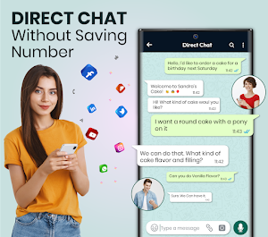 Direct Chat & Messaging App Screenshot 0