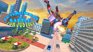 Superhero Captain Robot : Black Hole Robot Games Screenshot 1