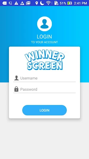 Winner Screen Vendor's App Screenshot 0
