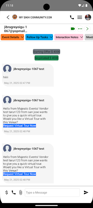 MySikhCommunity Screenshot 1