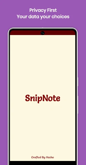 SnipNote - Notes and Tasks Screenshot 0