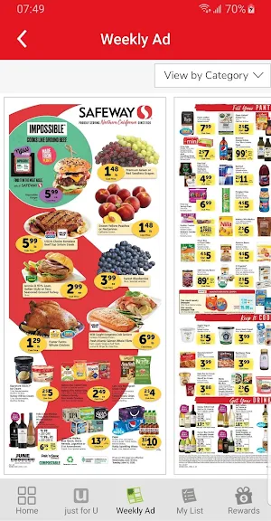 Safeway Deals & Rewards Screenshot 2