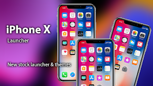 iPhone X Launcher For Android Screenshot 0