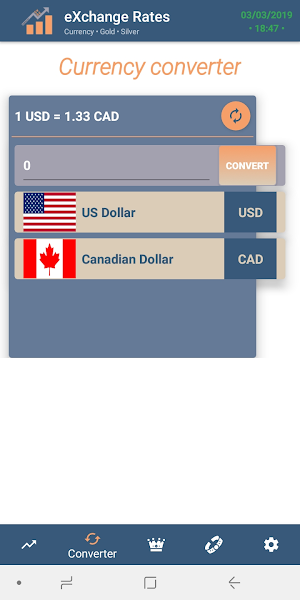 CCY Currency Converter & Exchange Rate Screenshot 0
