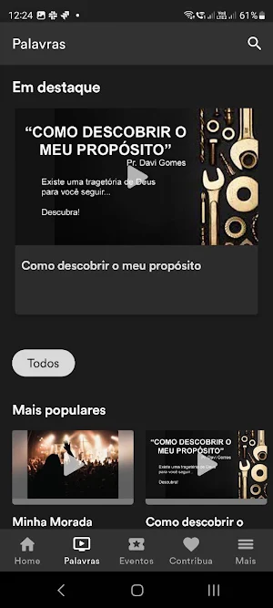 IGREJA NAZARENO ABBA CURVELO Screenshot 1