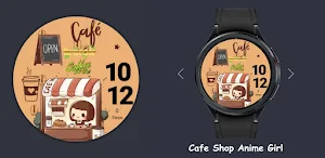 Cafe Shop Girl Cute Screenshot 0