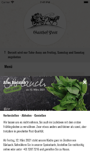 Gasthof Post Screenshot 3
