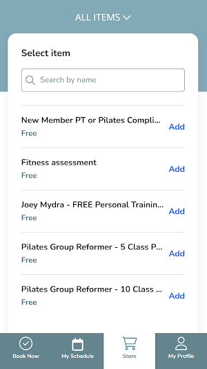 GRIFFIN CLUB FITNESS Screenshot 3