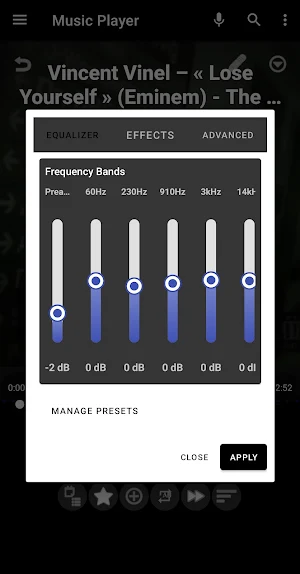 Music Player Screenshot 2