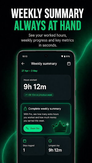 JORN: Time Tracker Screenshot 2