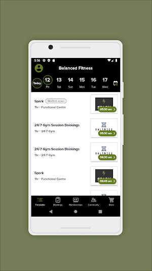 Balanced Fitness Screenshot 1