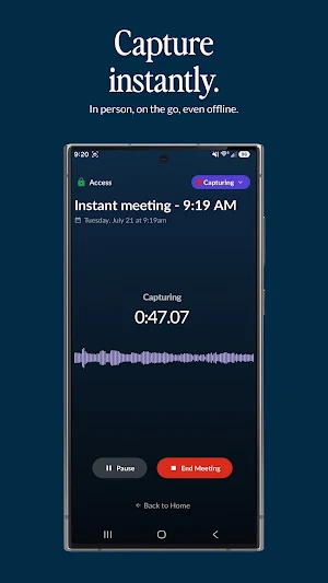 Contio: AI Meeting Assistant Screenshot 1