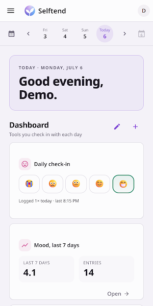 Selftend Screenshot 0