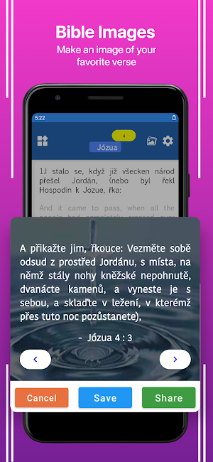 Czech English Bible Screenshot 2